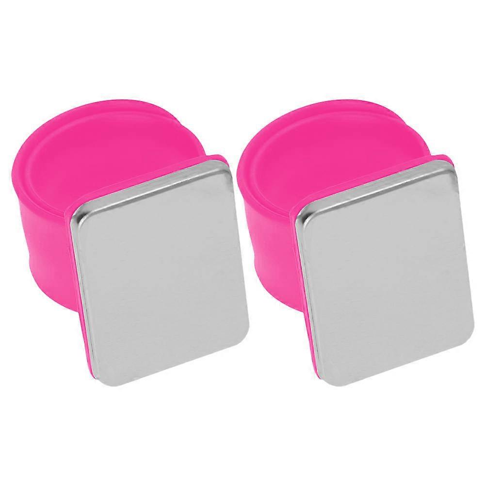 2Pack Silicone Slap Bracelet For Salon 24X5.5X1Cm Funny Design Holds Needles