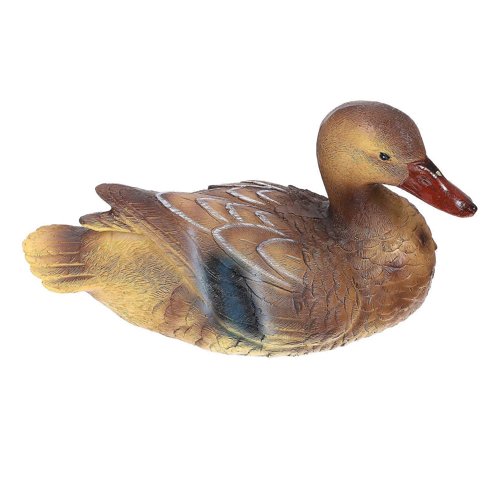 Golden Floating Pond Decoration Resin Simulation Figurine for Garden Pond