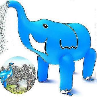 Water Sprinkler Toy For Kids, 6 Feet Giant Elephant Inflatable Sprinkler