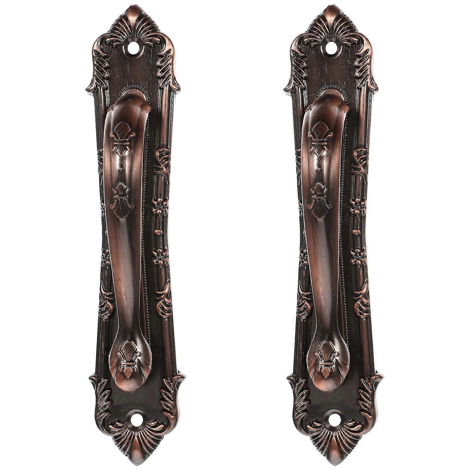 Rustic Retro Door Handles For Furniture Upgrade 17.3X3.5X4CM Easy Installation 2Pack