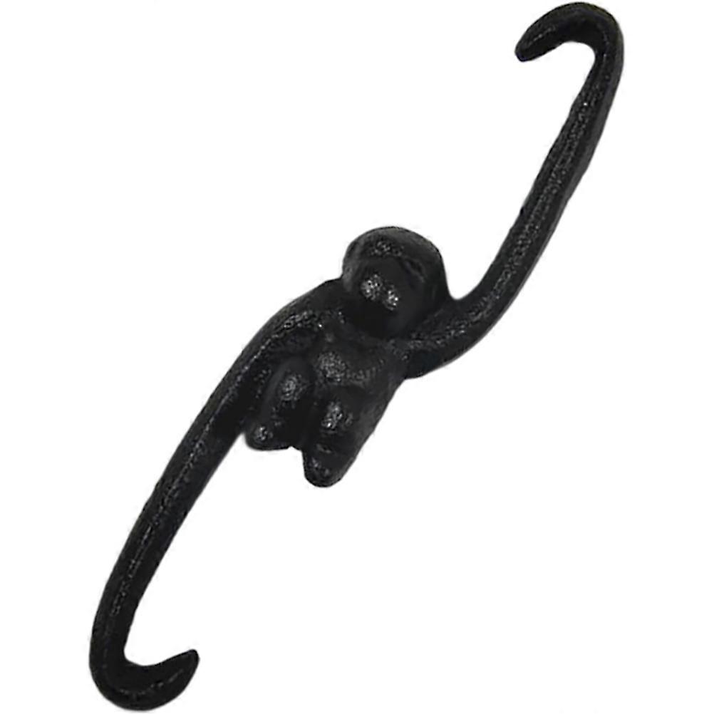 Versatile Hanging Hook Featuring Monkey Shape For Garden And Home Decoration With Dimensions Of 5.6x1.2x0.7in In 1Set