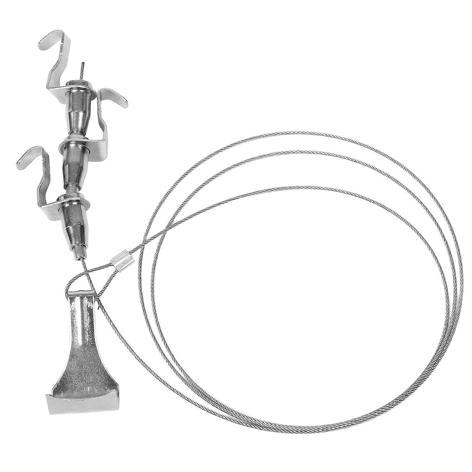 Adjustable Hanging Kit For Art Display Including Picture Rail Hooks 2 Set Durable Hardware For Hanging Mirrors And Framed Artwork