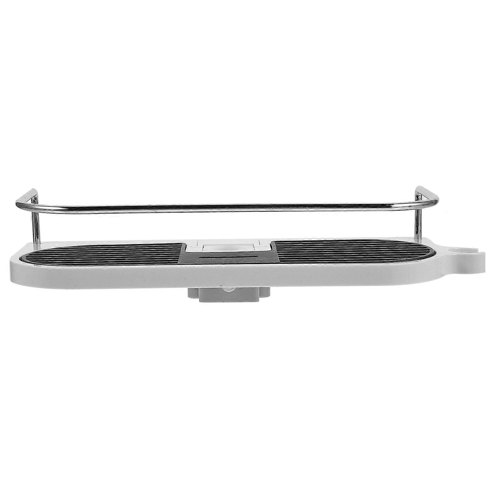 Bathroom Shower Tray Rack Punch free Lifting Shower Bracket Showerhead Holder Home Bathroom Accessories Tool (Fit for 25mm Shower Rod)