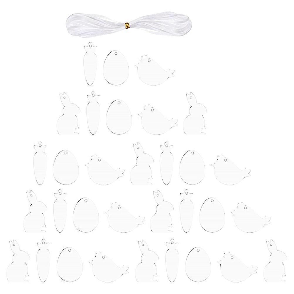 Kids Easter Painting Board Practical Homedecoration Shapes Colorful Ornaments 1 Set