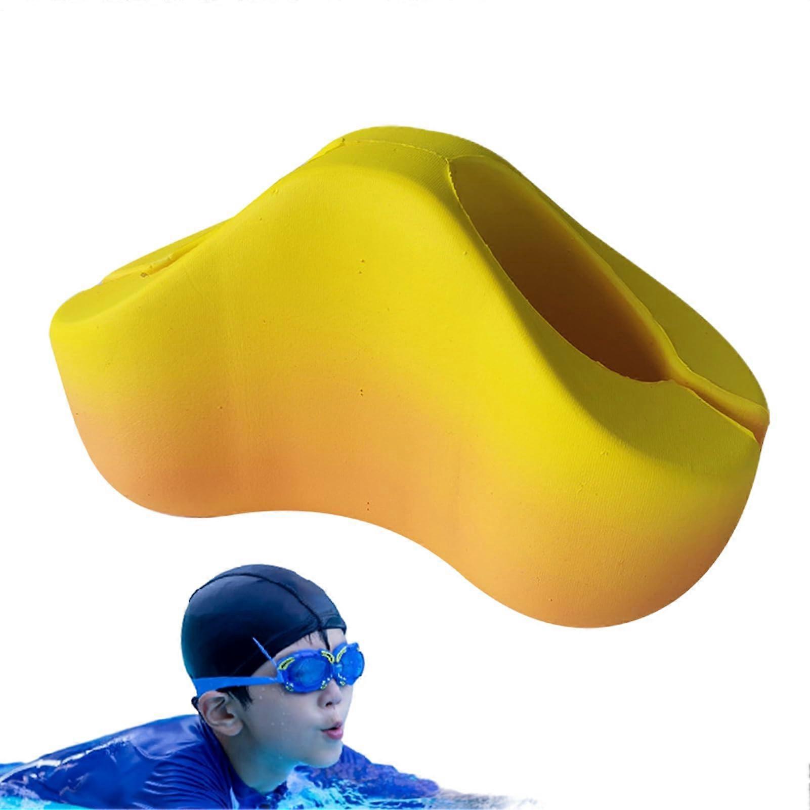 Swim Pull Leg Float Pool Training Aid For Proper Posture Buoyancy Swimming Plate Orange KOR