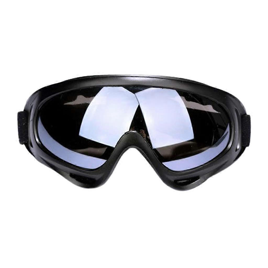 Ski goggles UV400, windproof, dustproof, black gray