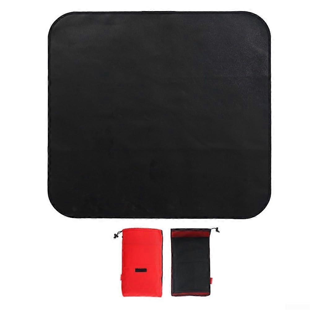 Fireproof heatresistant mat, camping, grill, silicone fiberglass pad, 550–800℃ (800x750mm)