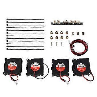 Ventilador de enfriamiento auxiliar 4PCS 4020 DC24V Ventiladores de enfriamiento 10000RPM rápido para CR20 ENDER2 ENDER3 ENDER3PRO la mayoría de las impresoras 3D FDM