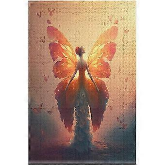 300 pezzi puzzle per adulti - Butterfly Elf - adulti e bambini puzzle - 100% riciclato famiglia divertimento puzzle