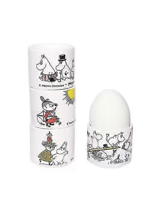Egg cups Moomin 4 pcs Color multicolored