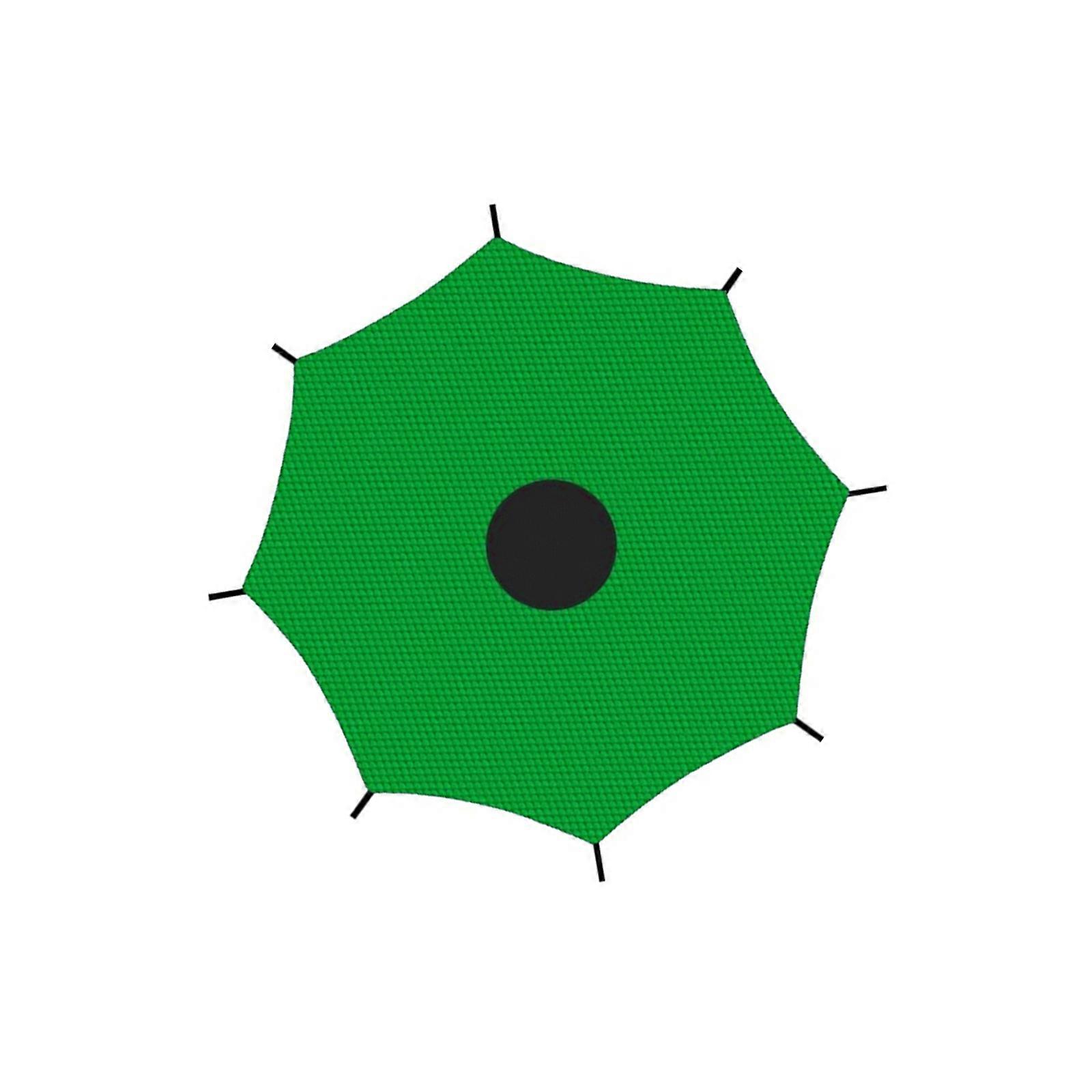 Tearproof Sun Blocking Trampoline Canopy Cover Waterproof Design Universal Size Windproof Construction Easy Installation  S