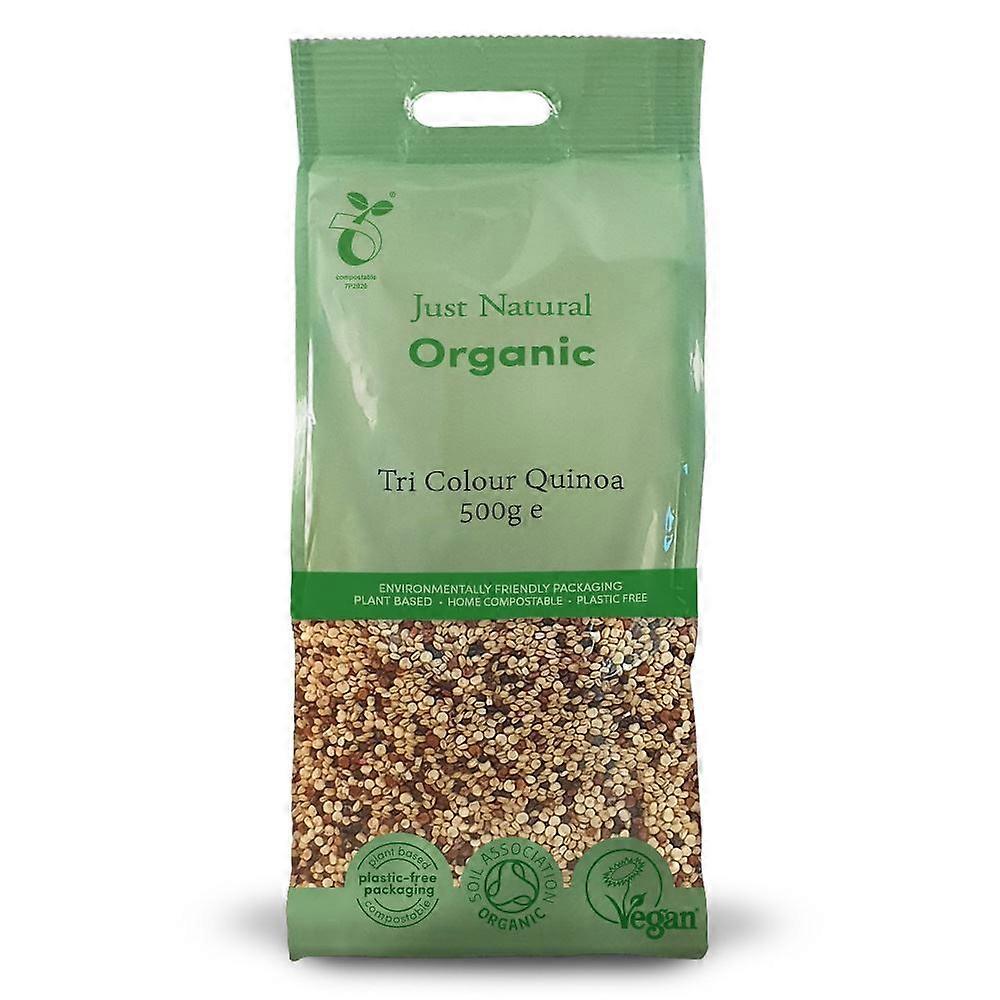 Just Natural Organic Organic Tri Colour Quinoa 500g - 4 Pack