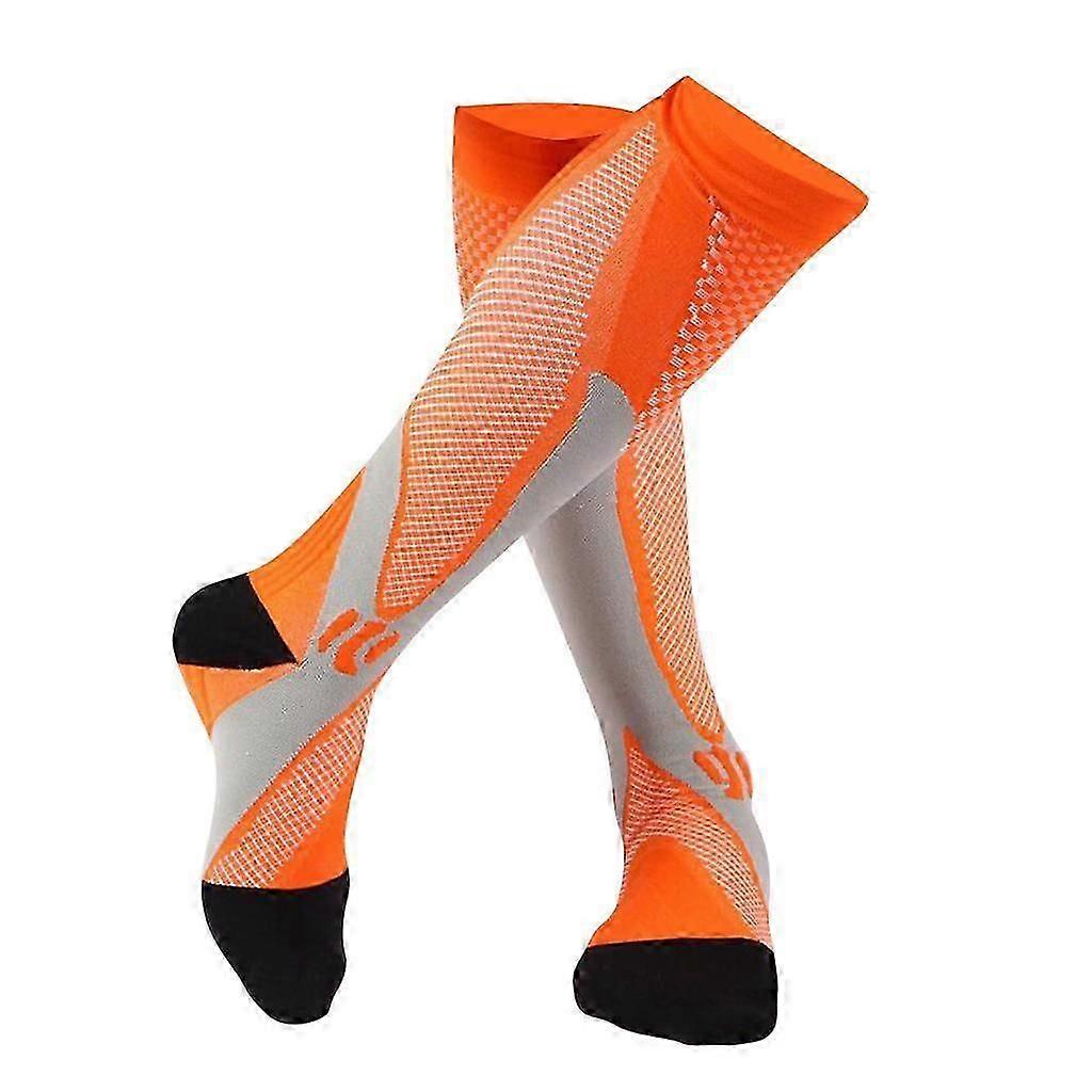 1 Pair Athletic Compression High Stockings Sleeve Socks