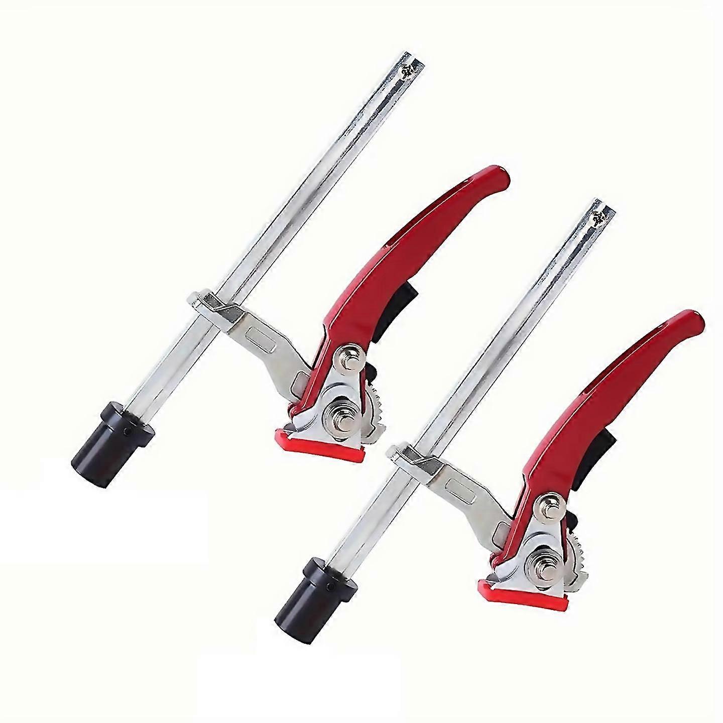 For 2pcs Desktop Dog Hole Fixing Clamp