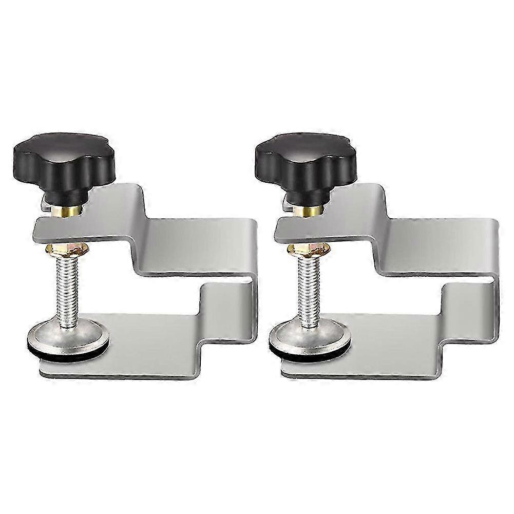 Drawer Front Installation Clamps, 2PCS Stainless Steel Cabinet Installation Clamps Tools for Drawer Front Panel