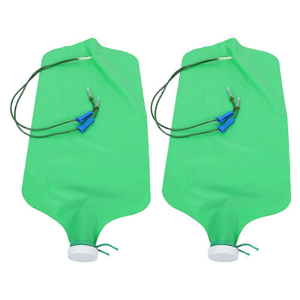 Tree Watering Bag with Adjustable Dual Outlets Fertilizing Root Care EVA Material for Daily Use