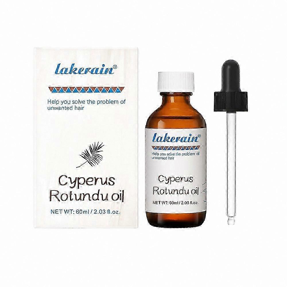 Natural Nut Grass Oil for Topical Use, Pure Cyperus Rotundus Oil to Reduce Body Hair Growth and Promote Smooth Skin