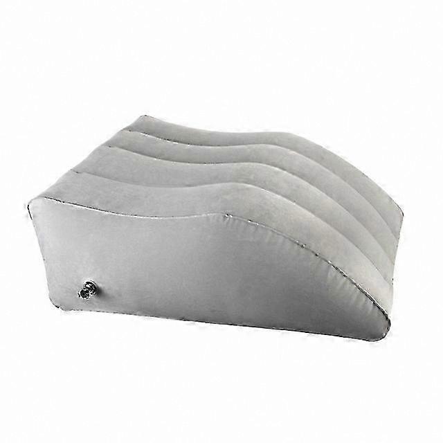 Inflatable Knee Support Pillow for Travel Camping and Sleep with Portable Wedge Design