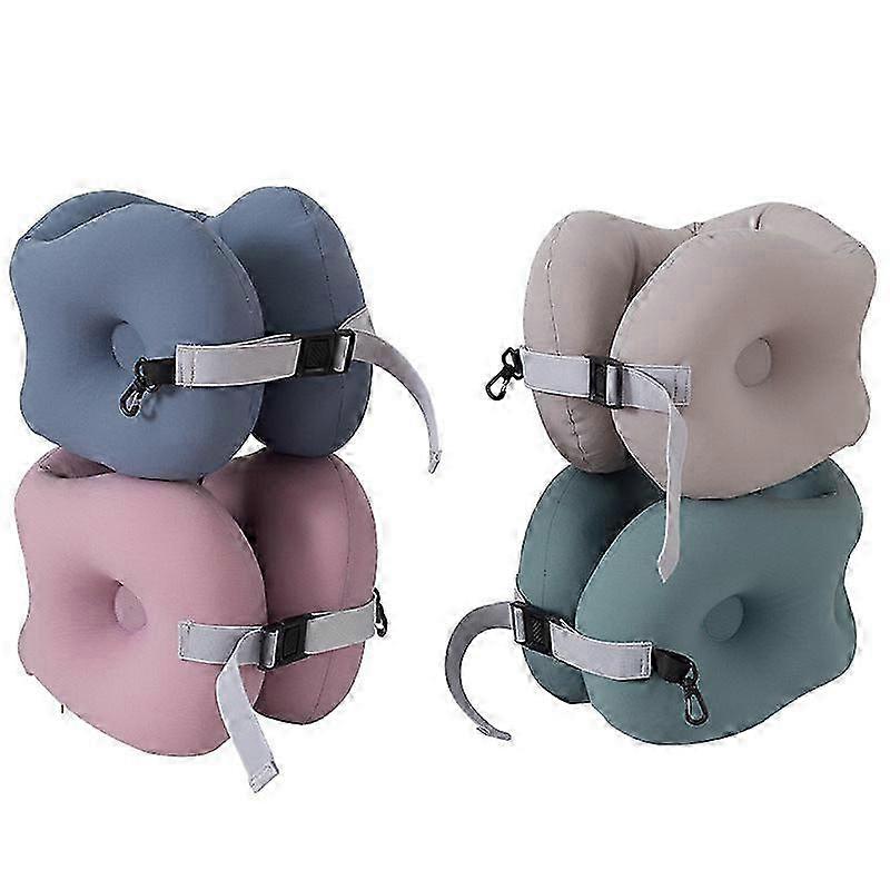 Soft Comfortable Travel Pillow U-shaped Sleeping Artifact Folding P...