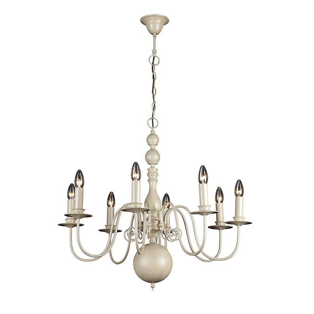 Brugge Multi Arm Chandeliers Ivory