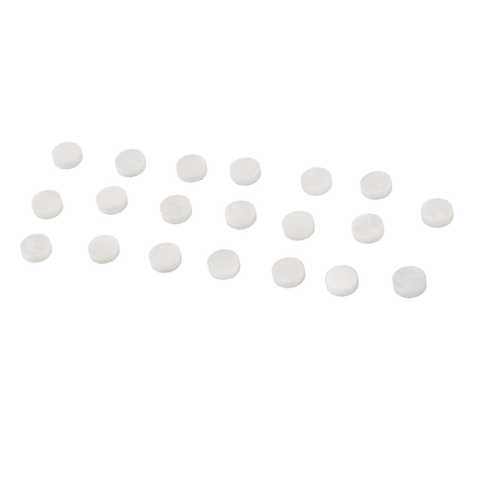 20Pcs 6mm White Shell Guitar Position Marker Inlay Dots Set