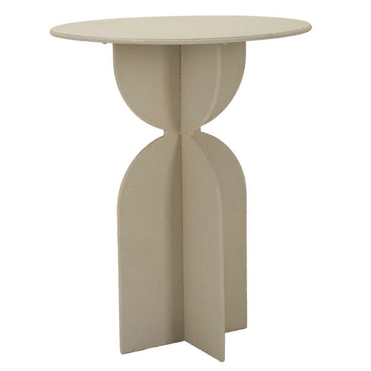 MF800 Table basse, Beige, Métal, 45x45x58 cm