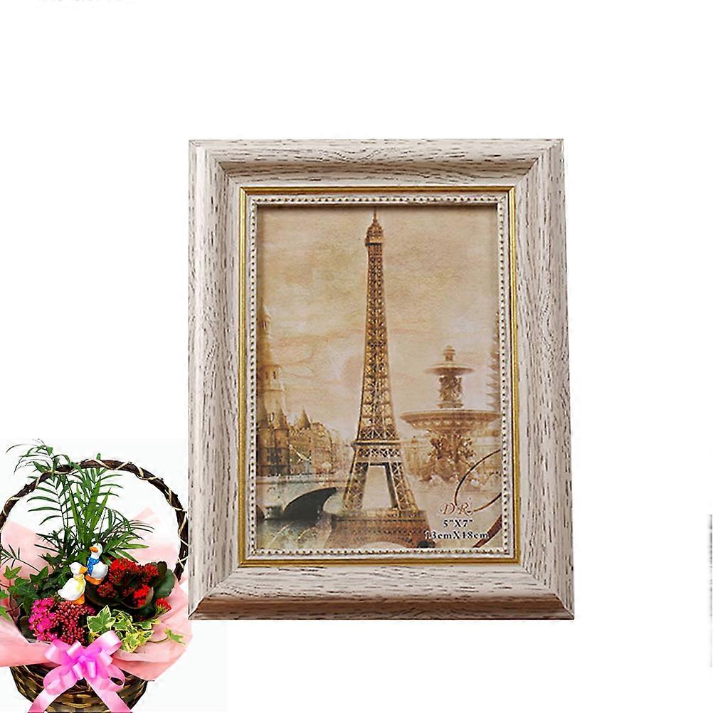 Decorative Photo Frame Suitable For Couples And Teens In Home Coffee Shop Or Office Featuring 6 Inch Rustic Retro Design 1Set