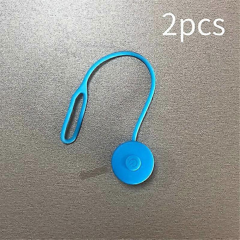 1/2PC Silicone Bike Tail Light LED Night Backpack Creative Safety Warning Lights