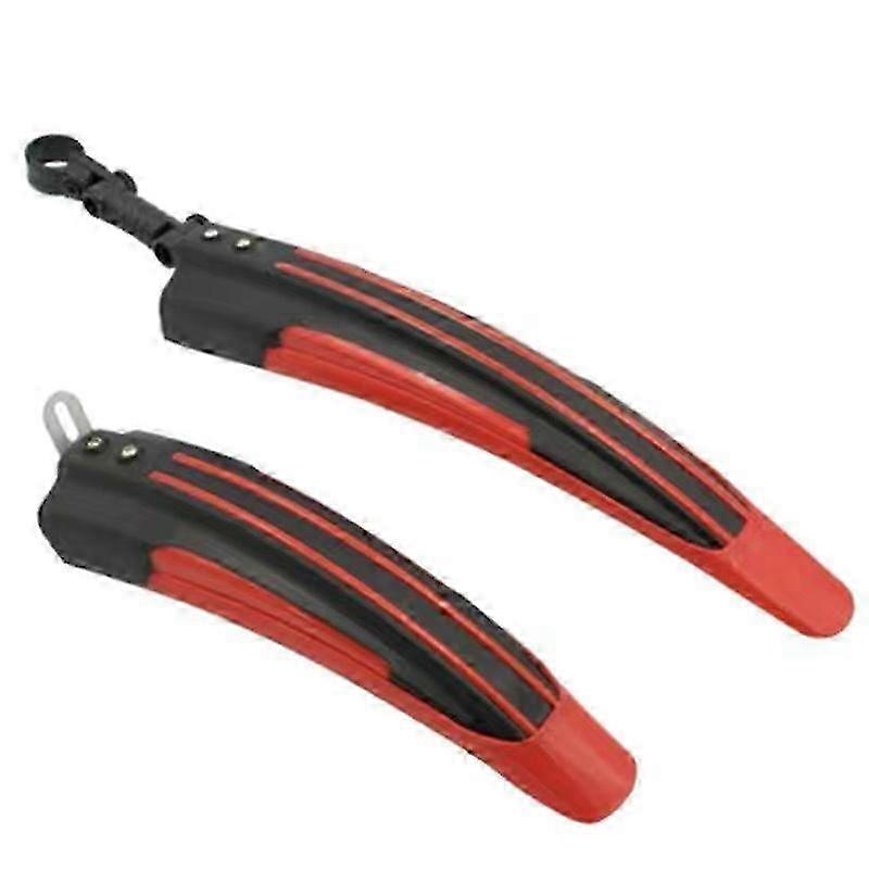 Bicycle Mudguard Set, Portable Adjustable Road Mountain Bike Tire Front and Rear Mudguard Fenders for Bicycle/MTB