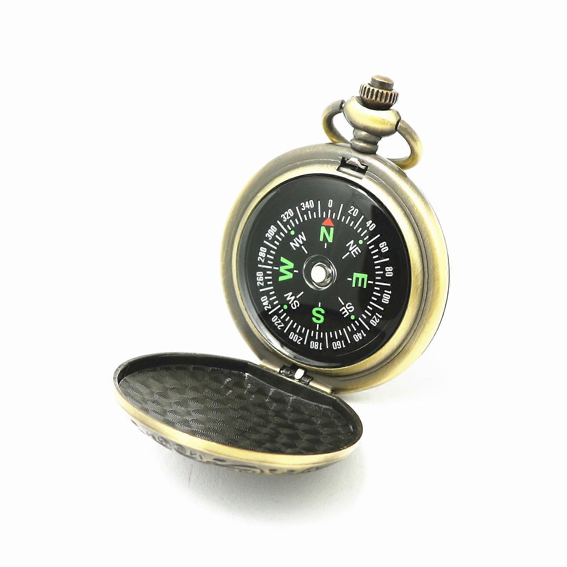Compass, Camping Metal Compass, Pocket Compass, Waterproof Compass Portable Kids