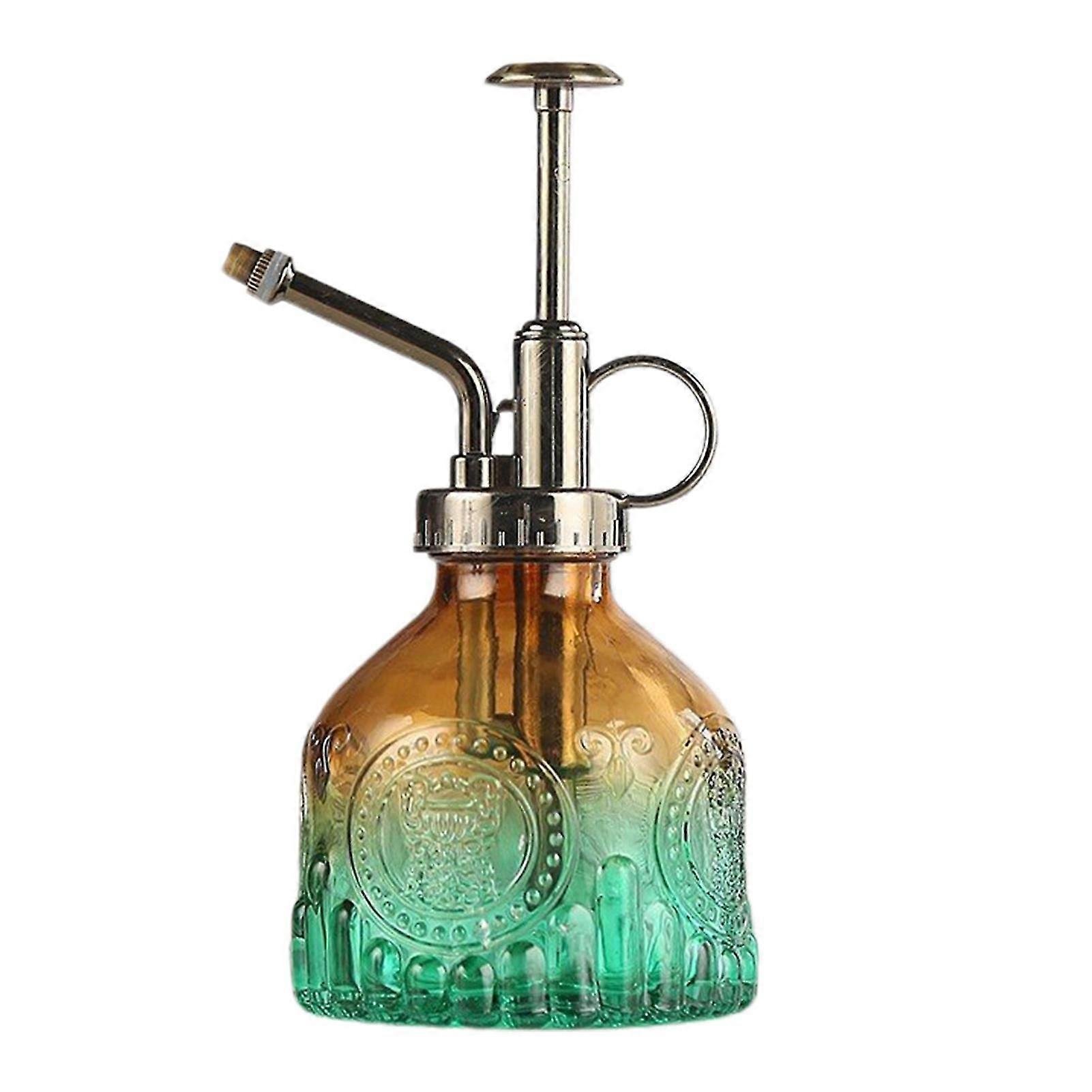 200ml MultiPurpose Glass Spray Bottles, Vintage Pumpkin Style, Gradient Brown