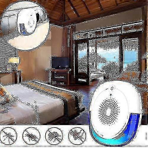 2025 Ultrasonic Insect Repeller High Power 4 Pcs Anti Rodent