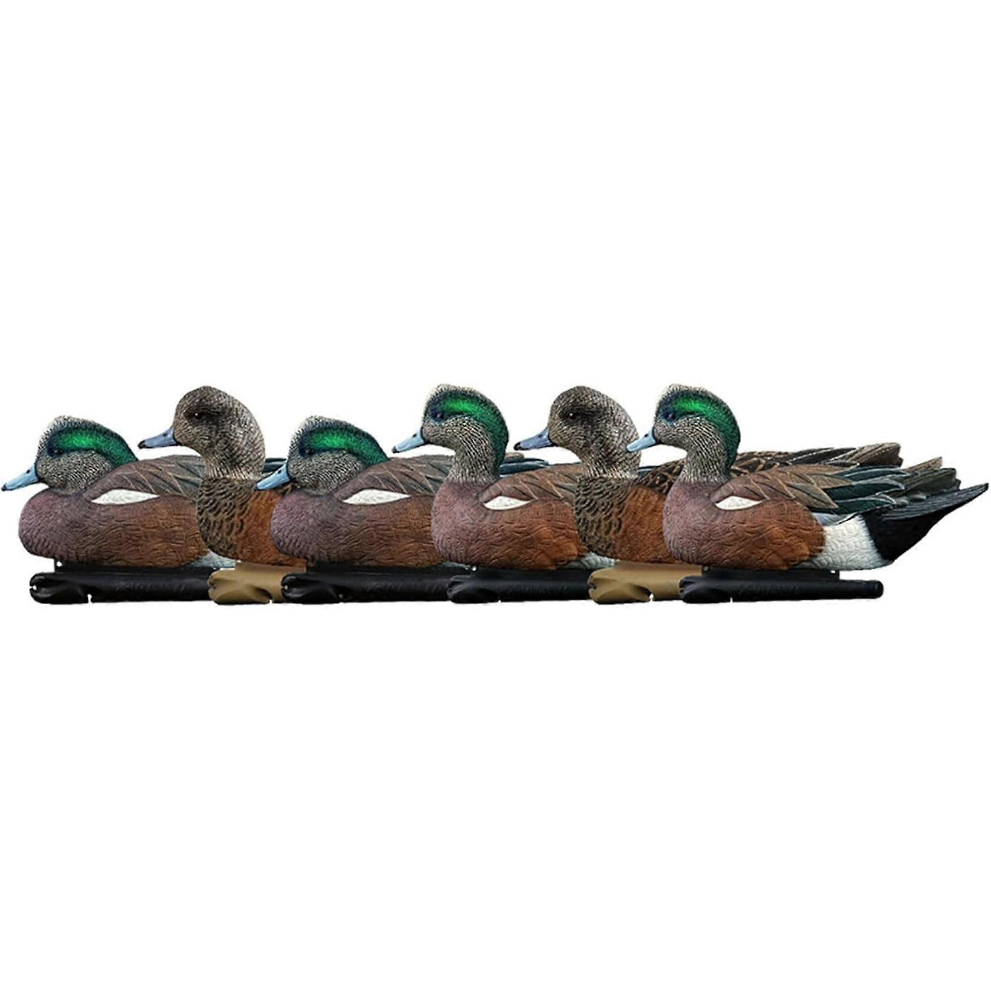 Avian X Topflight Wigeon Pack of 6 Floating Decoys