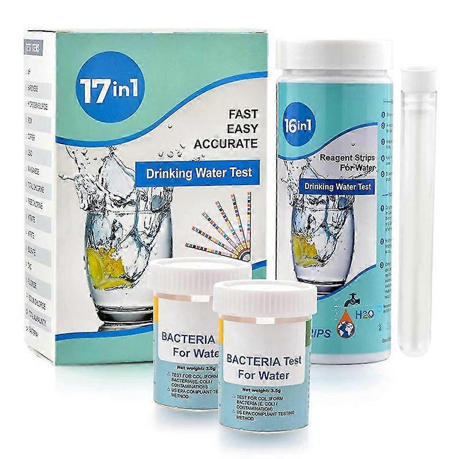 Water Test Kit for Home, for Drinking Water Easy Testing, PH, Lead