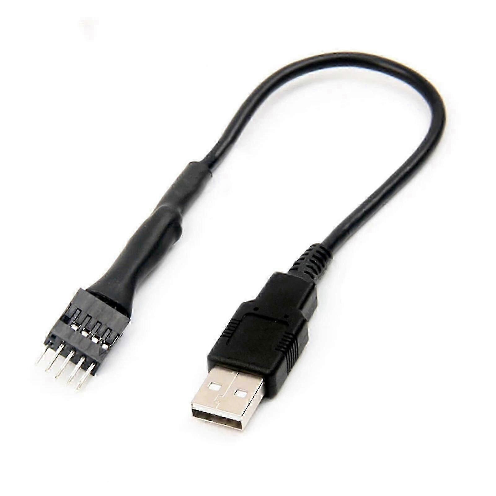 9-poliger USB-Stecker auf einzelnes USB-Typ-A-Steckerkabel (PrettyJ)