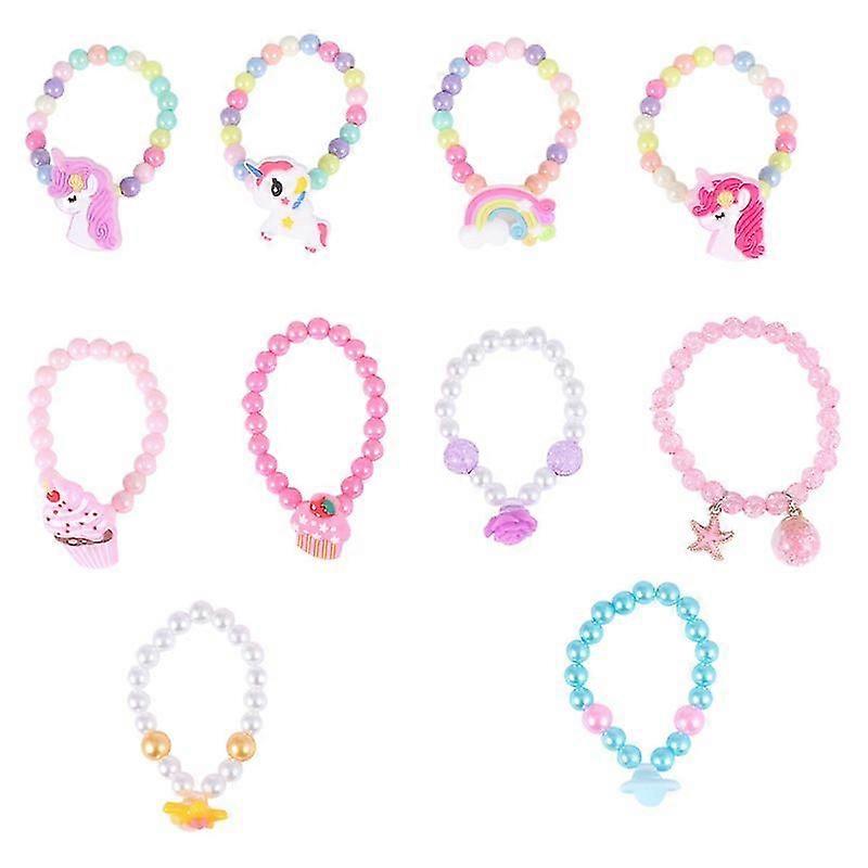 10pcs Bead String Bracelet