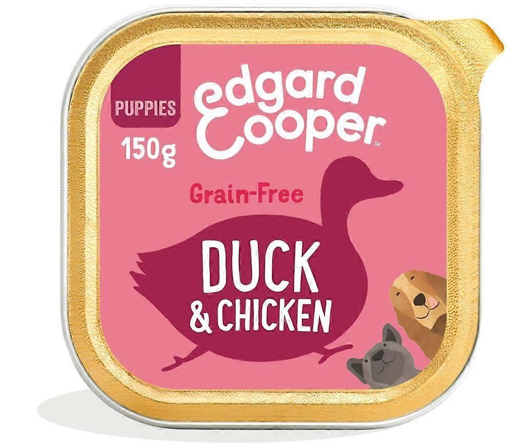 Edgard Cooper Duck Chicken Broccoli Carrot Pumpkin Tray for 150g - 11 Pack