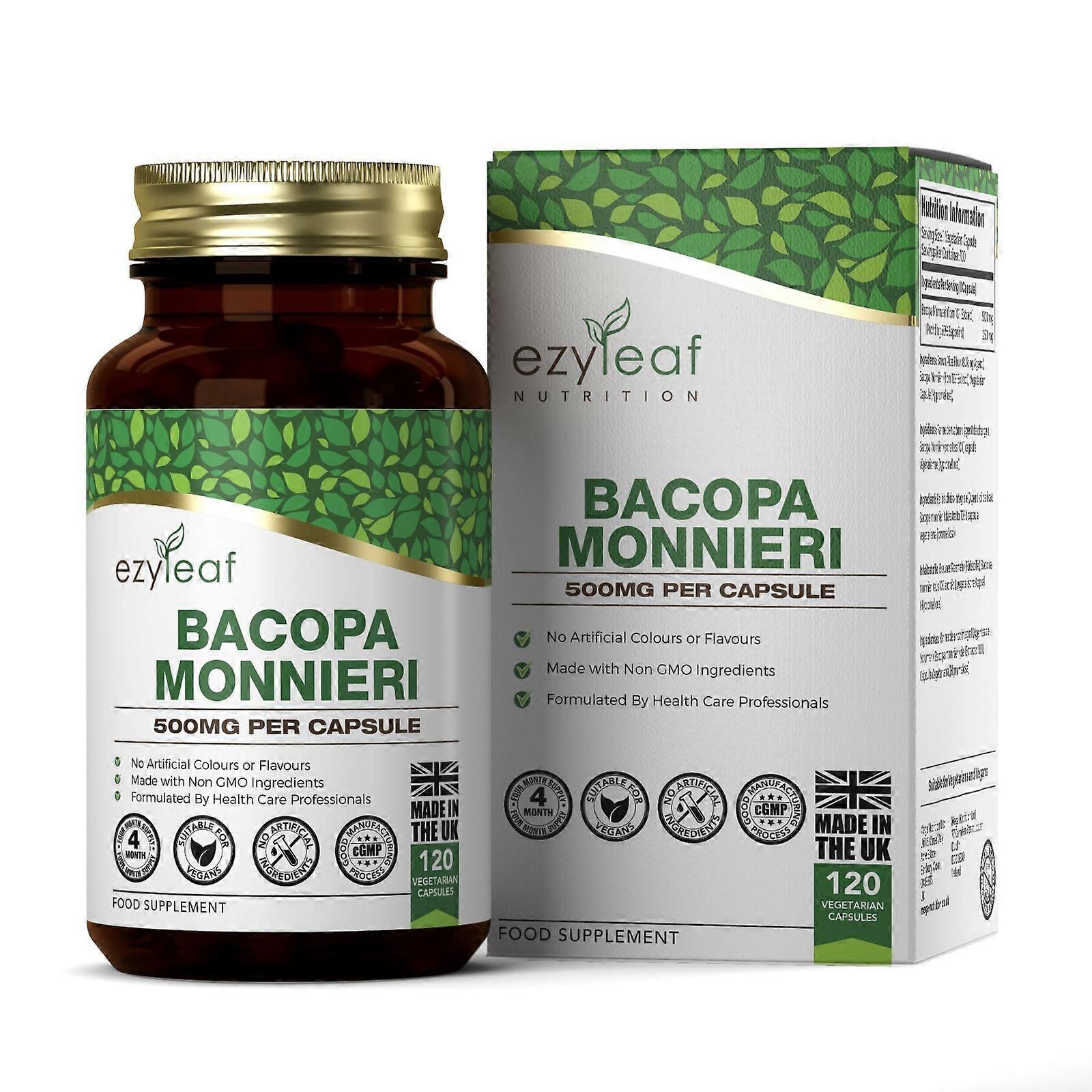 Bacopa Monnieri 500mg