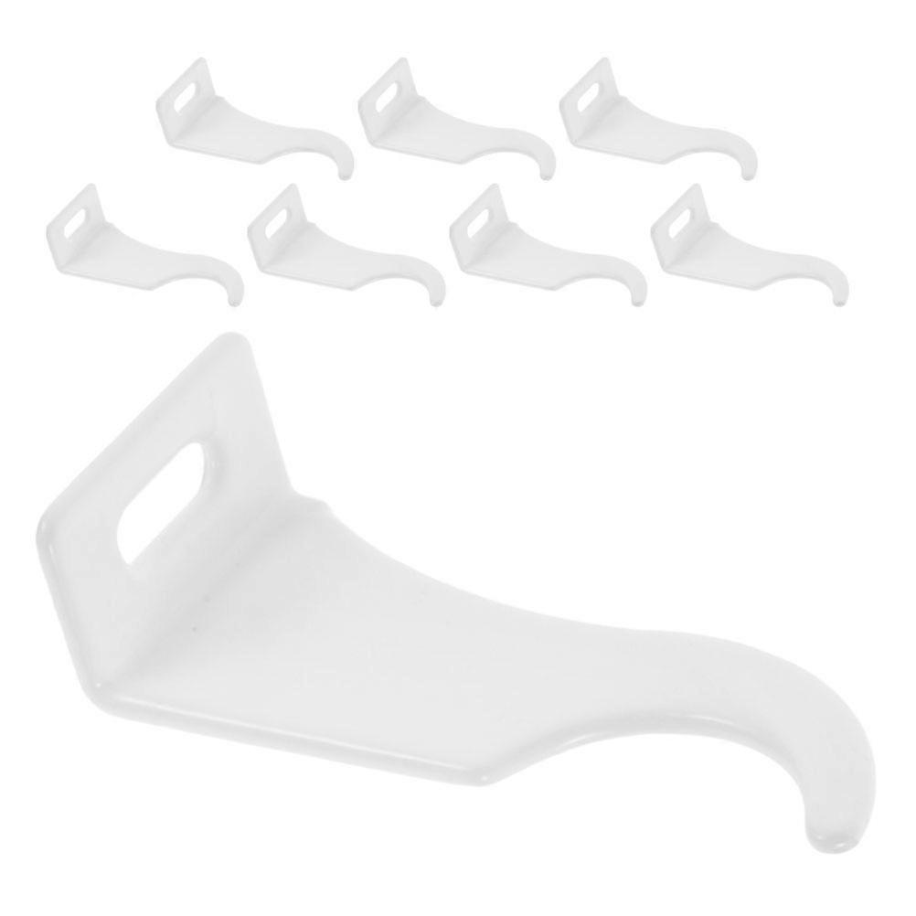 Steel Radiator Towel Rail Hooks for Hanging Towels and Clothes 8Pcs