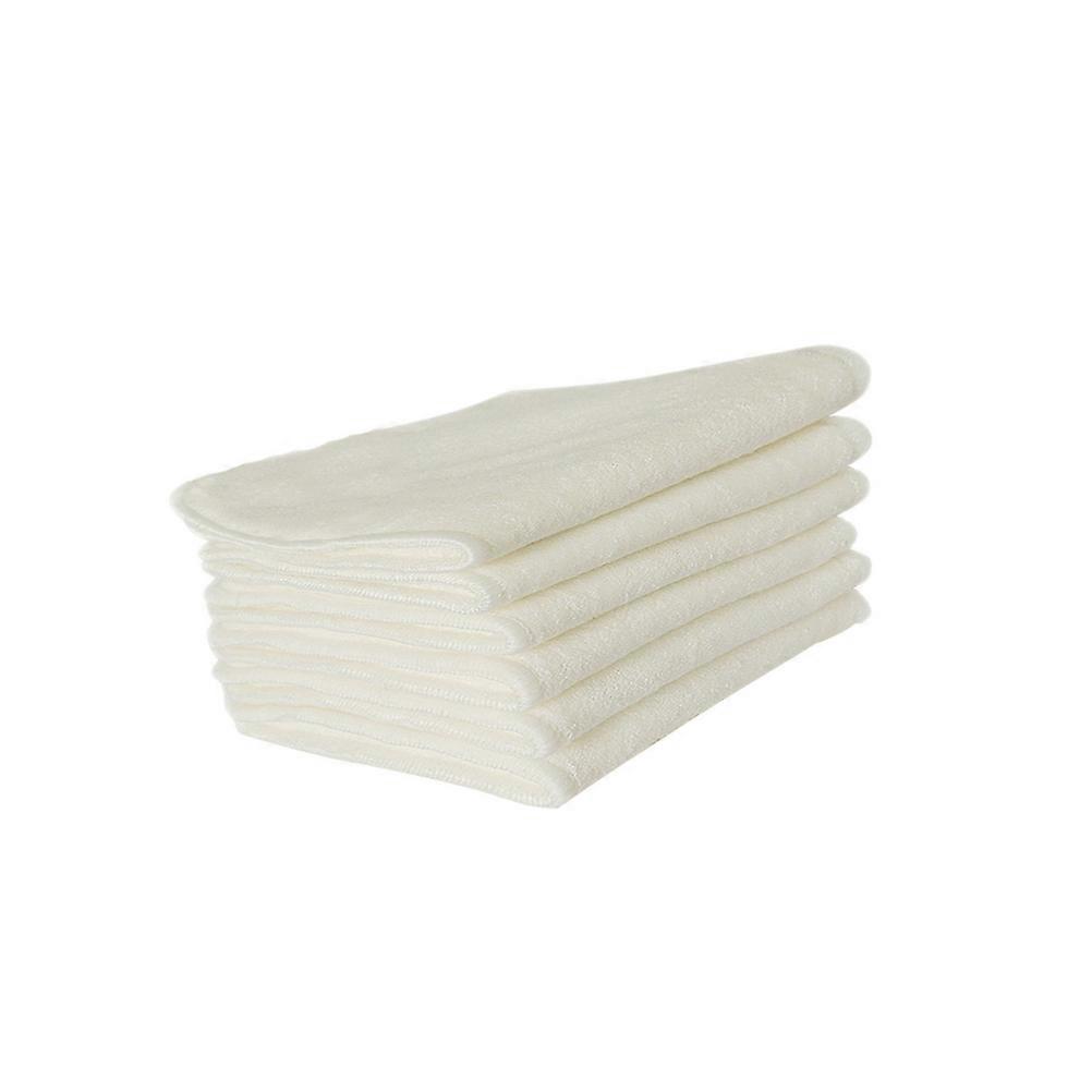 Bamboo Fibre Urine Pad Cloth Diaper 4 Layer Deodorant for Baby Use 6Pcs