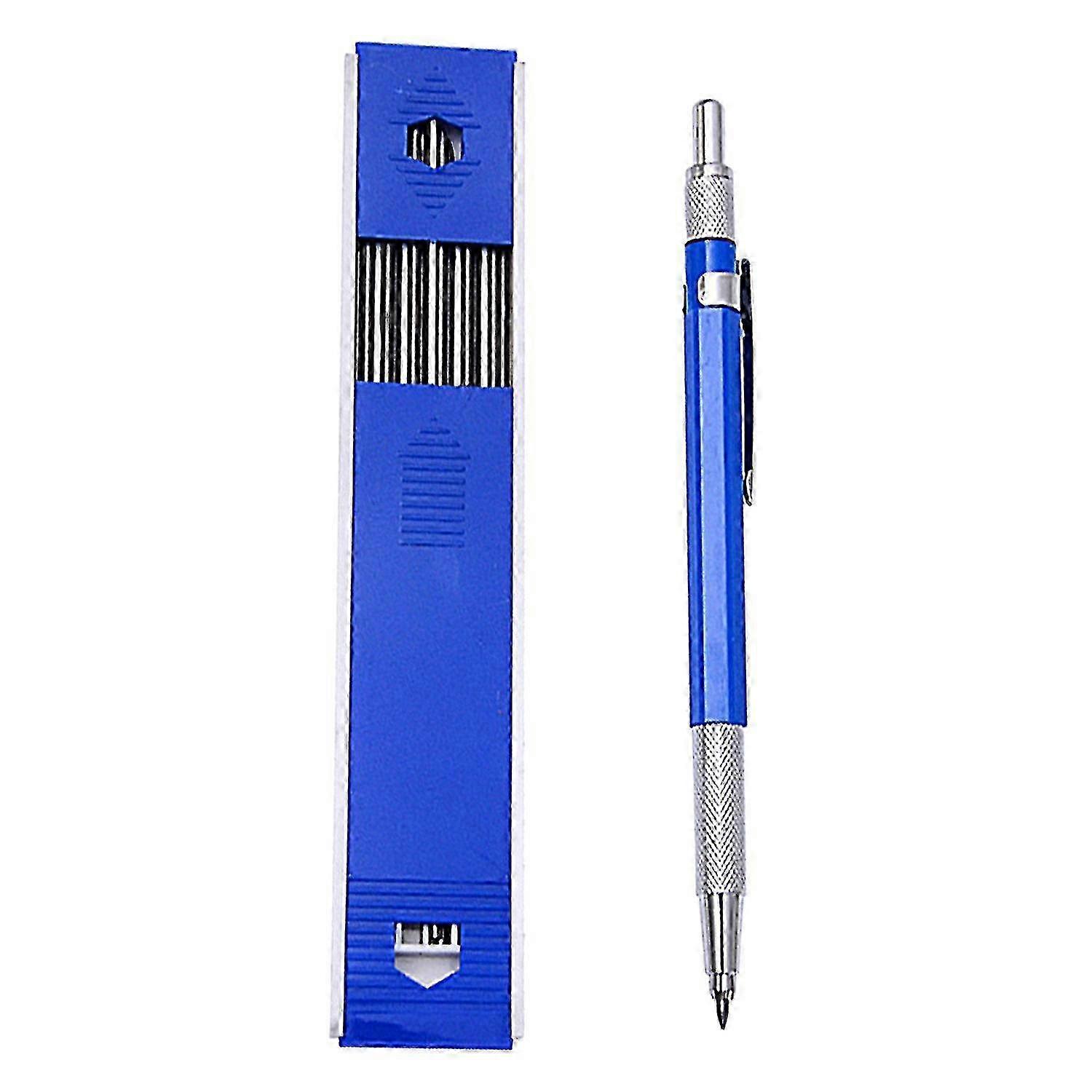 Renikh 1 Set Solderer Pencil Ergonomic Automatic Metal Smooth Drawing Carpenter Pencil for Engineer