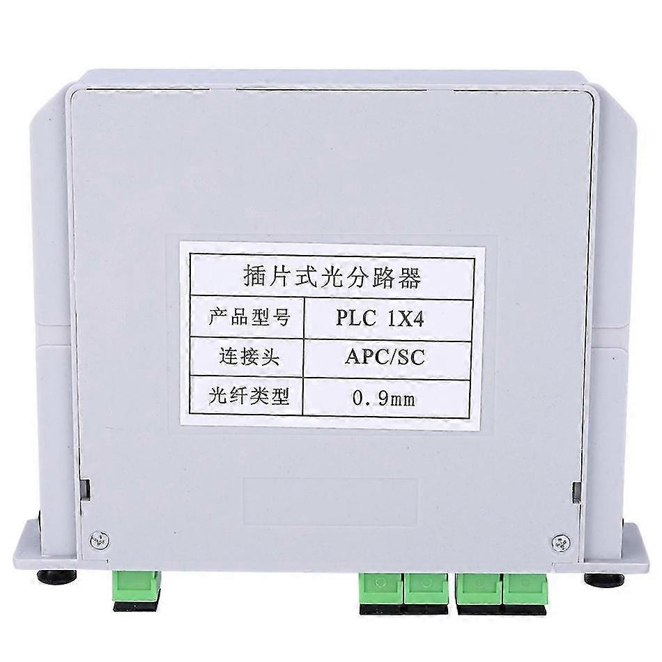 1x4 SC APC Single Mode PLC Fiber Optic Splitter Module
