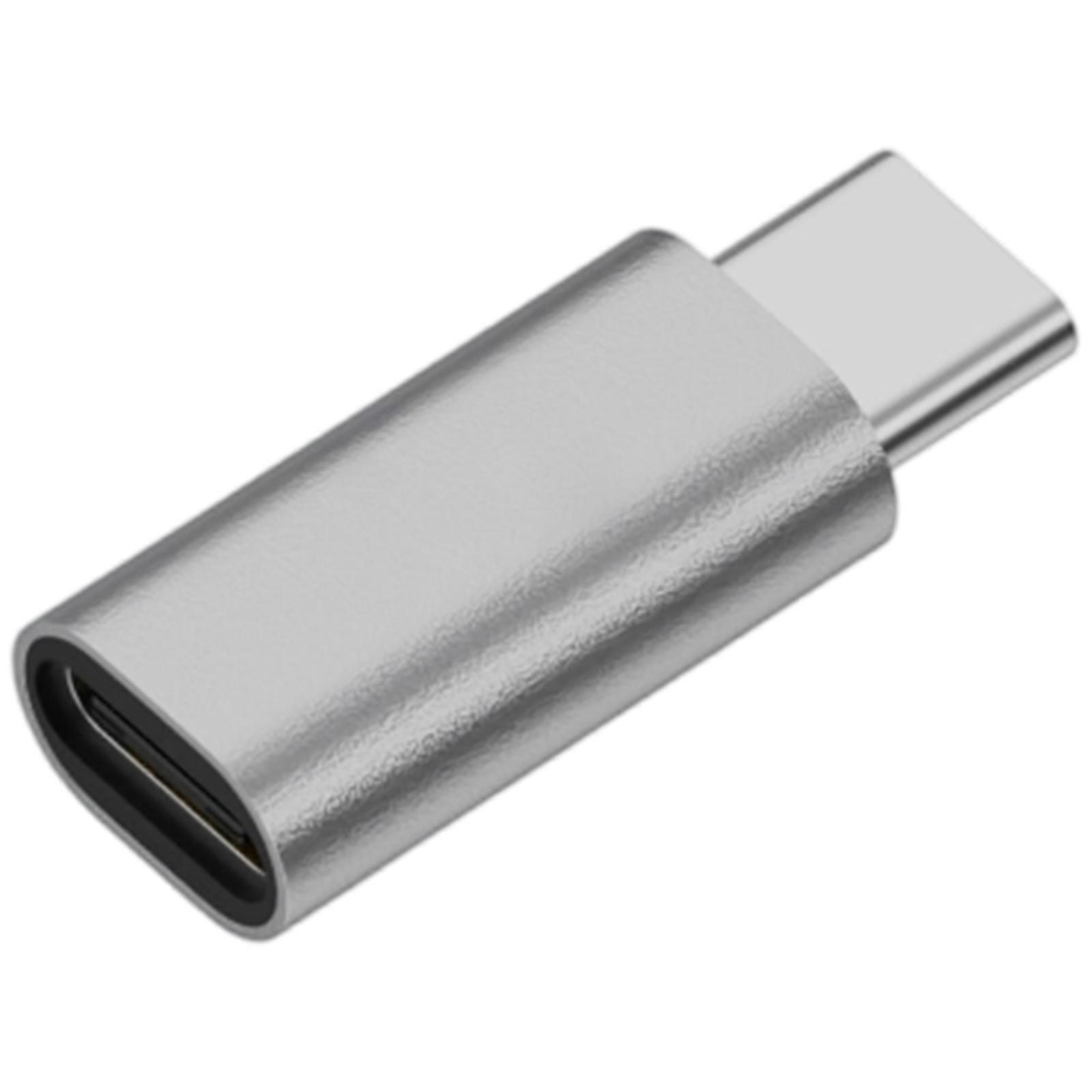 Easy Installation Data Security Adapter for Computer Peripherals Public Areas AntiEavesdropping Metal Data Blocker  silver