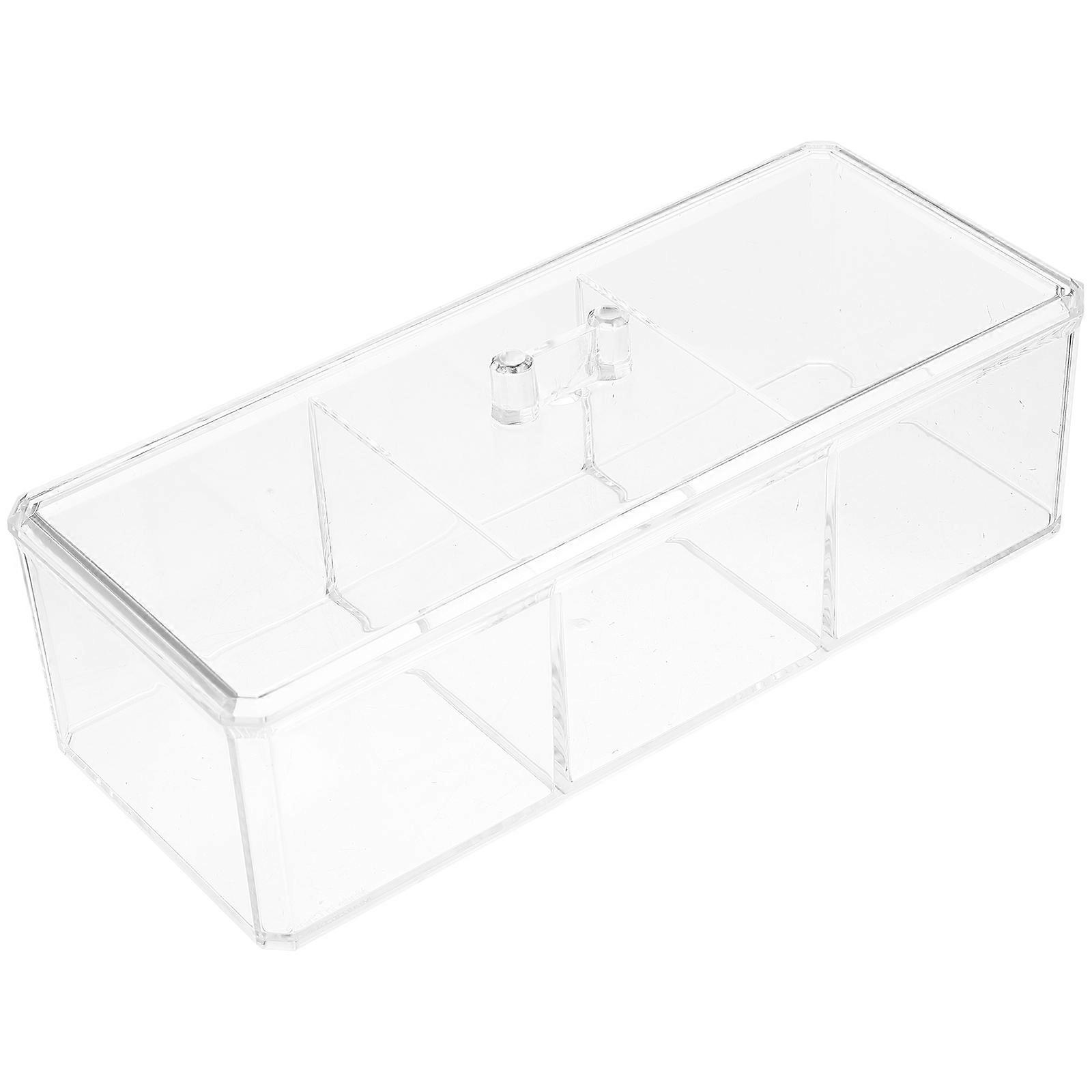 Multi-Function Jewelry Box Acrylic Storage Supply for Storage with Lid