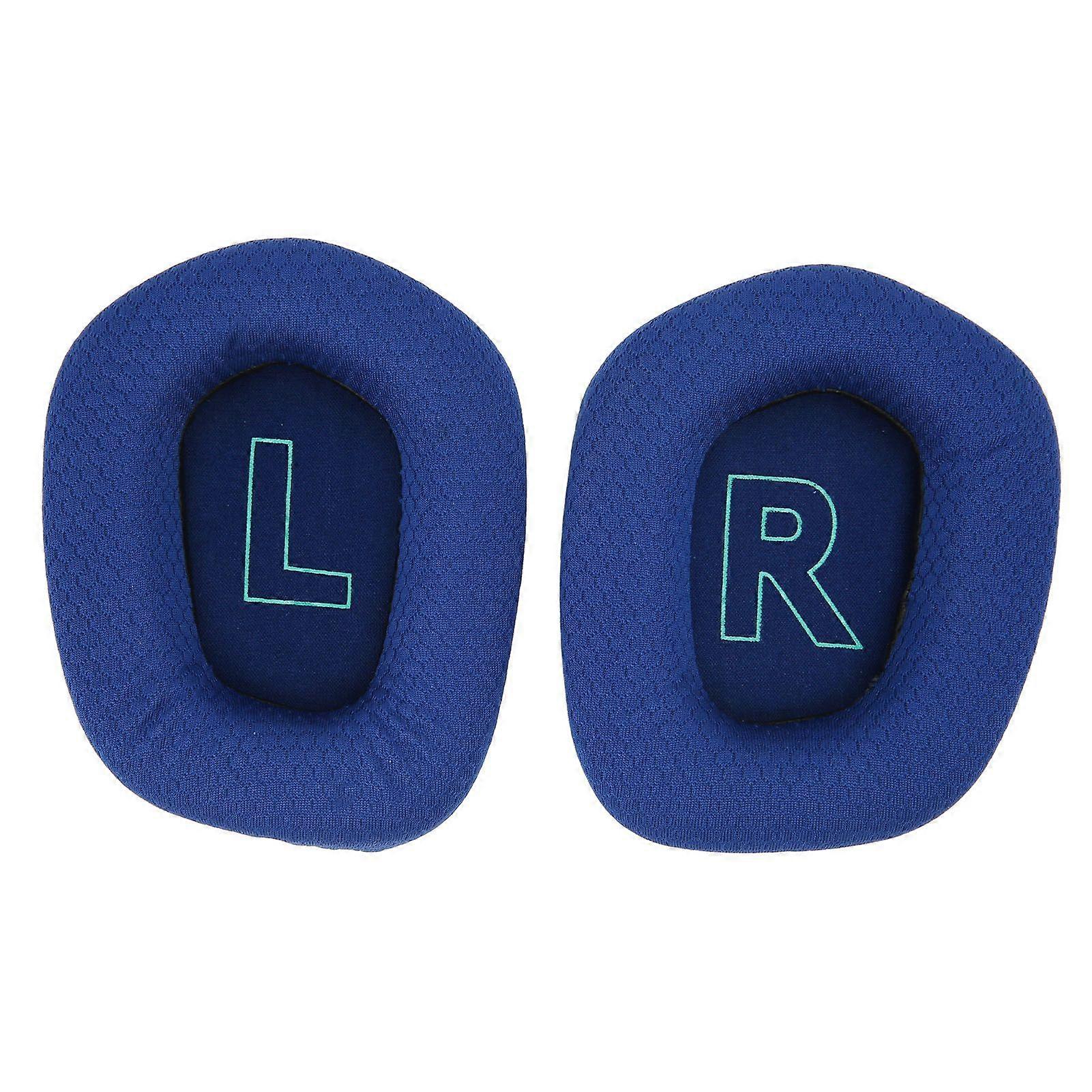 Earpads Cushions Breathable Comfortable Elastic Replacement Ear Pads for Logitech G733 Headphones Blue