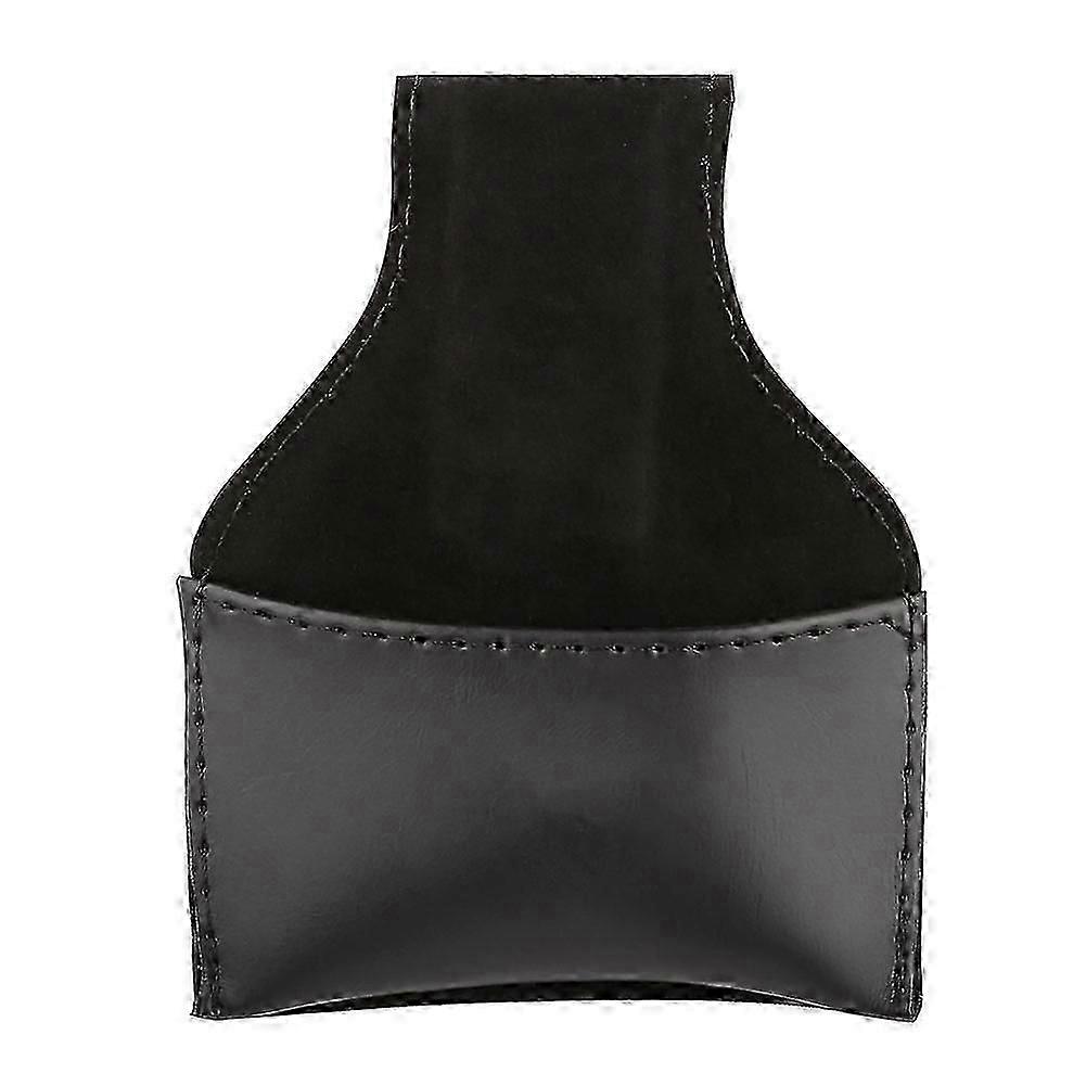 البلياردو الطباشير حامل المحمولة PU حقيبة الحقيبة التبعي أسود-جيد