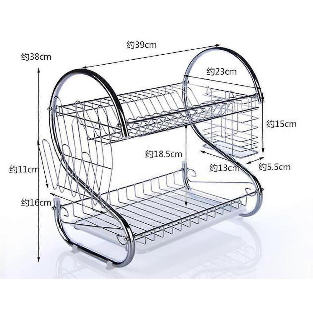 Dish Drying Rack Kitchen Cup Drying Rack Drainer Holder Organizer