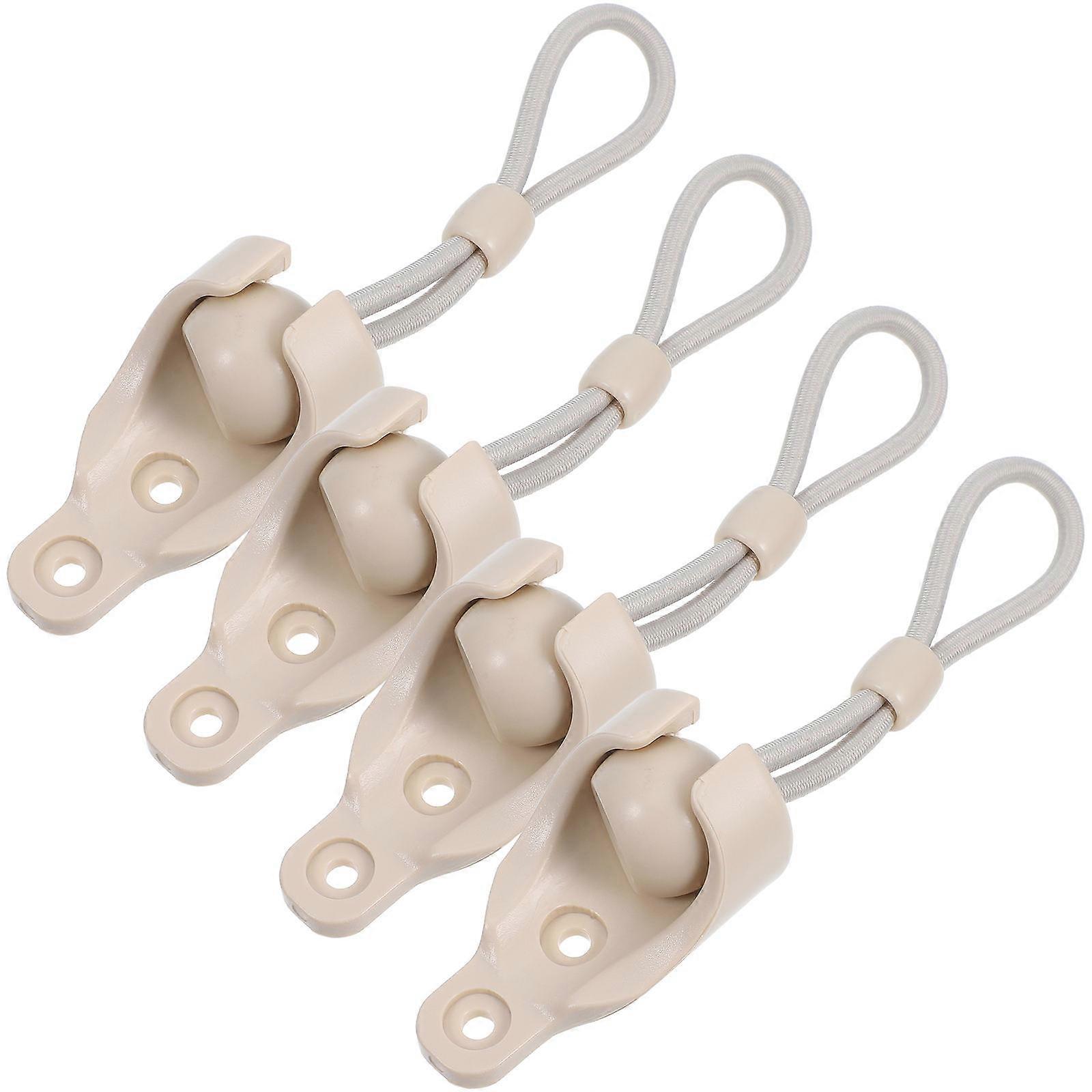 Versatile Usage Bungee Kit 20 Sets Roller Shade Replacement Parts Great For Outdoor Activities 2 2X5 9X1 2In Durable PP Material