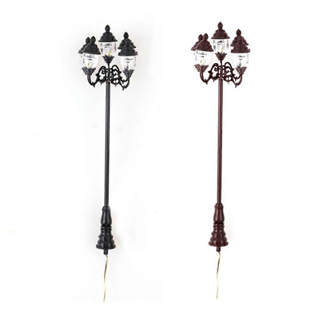 for Micro Model Lamppost Sand Table Adornment Garden Light Decor Landscape Lights