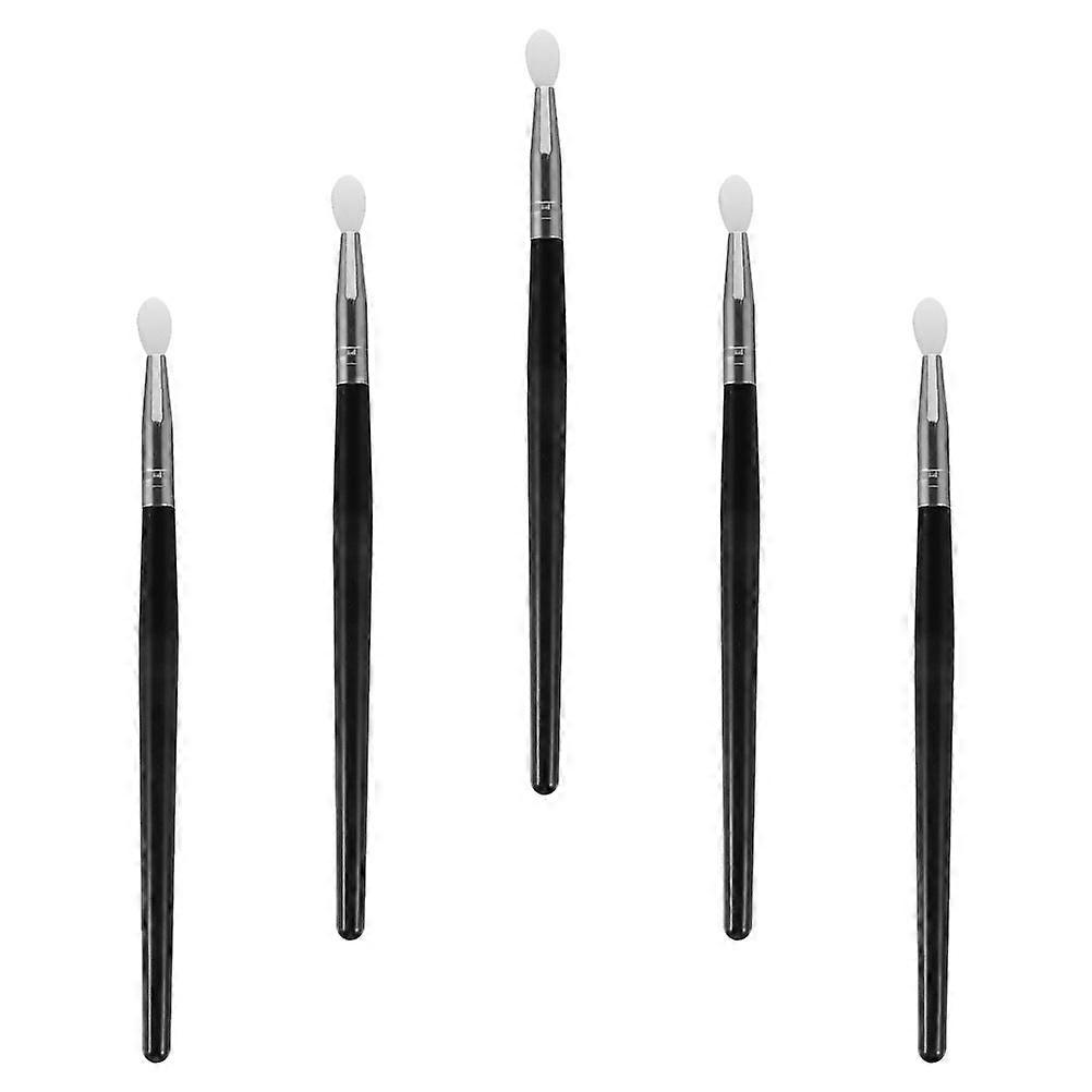 Silicone Lipstick Brush Lip Applicator for Makeup 15Pcs Black Brushes